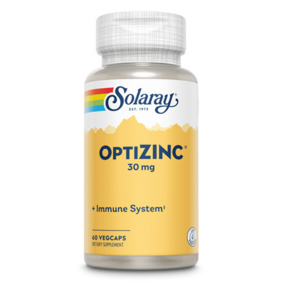 Optizinc, 30 mg, 60 capsule – Solaray