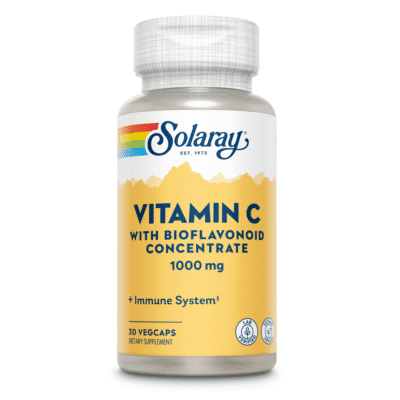 Vitamina C 1000 mg, 30 capsule, Solaray, Secom