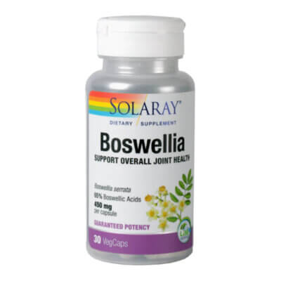 Boswellia 450mg, 30 capsule, Solaray, Secom