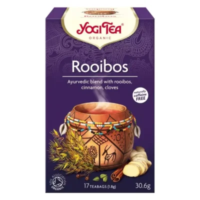 Ceai bio Rooibos, 17 pliculețe, 30.6g, Yogi Tea
