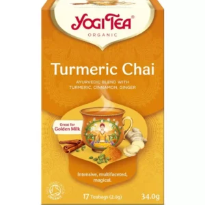 Ceai bio cu Turmeric (curcuma), 17 pliculețe, 34g, Yogi Tea