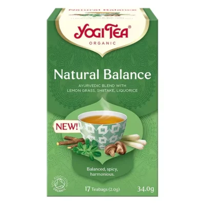 Ceai bio Natural Balance, 34.0g, Yogi Tea