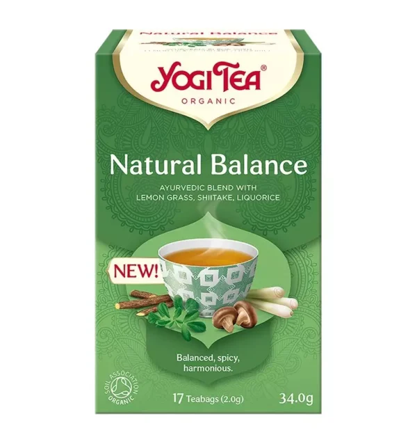 Ceai bio Natural Balance, 34.0g, Yogi Tea