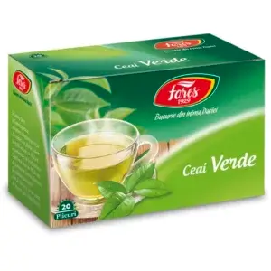 Ceai Verde, 20 plicuri, Fares