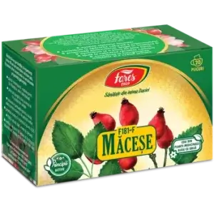 Ceai de măceșe, 20 plicuri, Fares