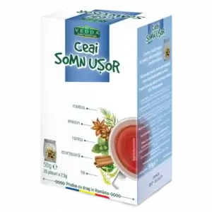 Ceai somn ușor, 20 plicuri, Vedda
