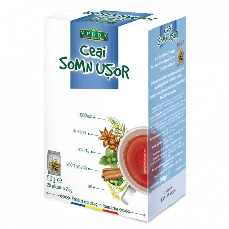 Ceai somn ușor, 20 plicuri, Vedda