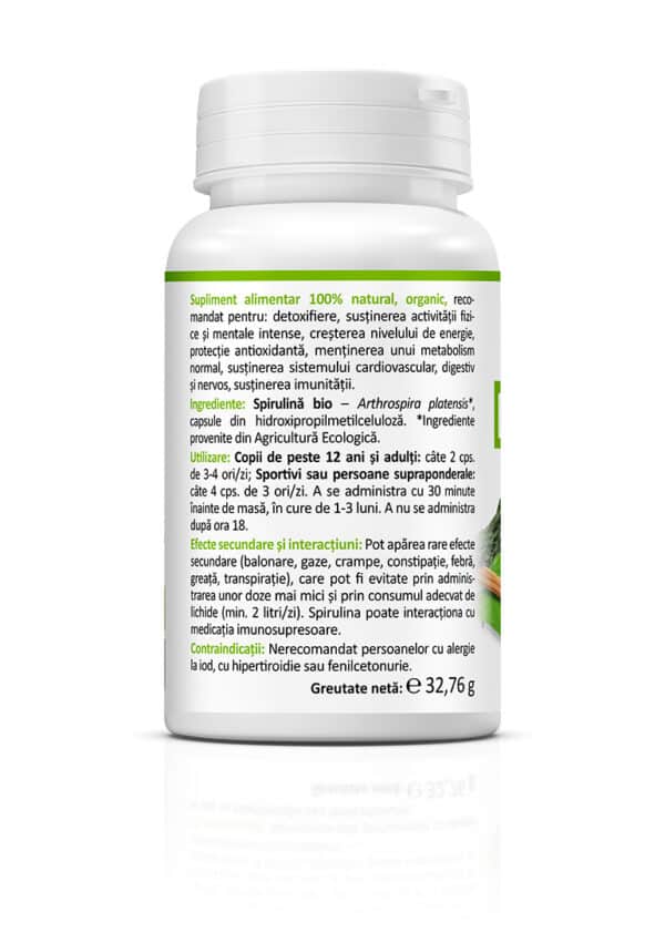 5941872400619-1 Bio Spirulină 450 mg, 60 capsule, Zenyth