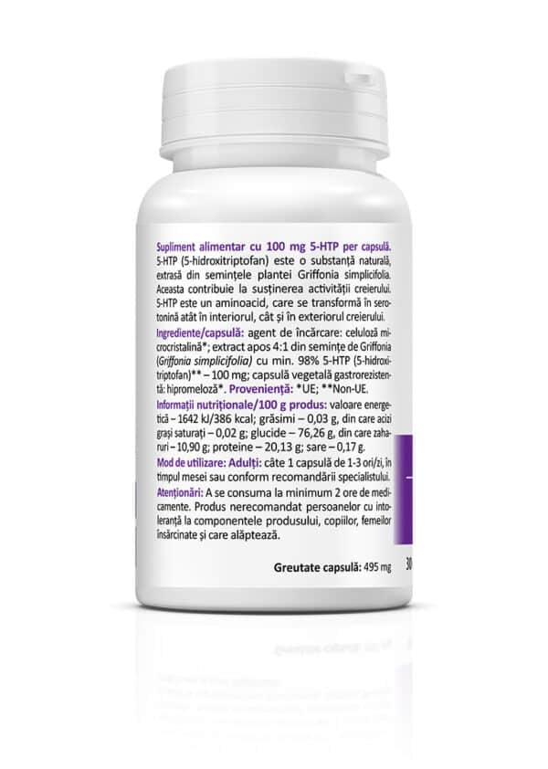 5941872402125-1 5 HTP 100mg, 30 capsule, Zenyth