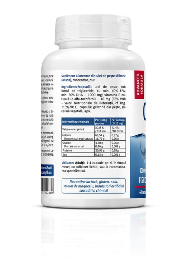 5941872402330-1 Omega 3 Marine 1000 mg, 60 capsule, Zenyth