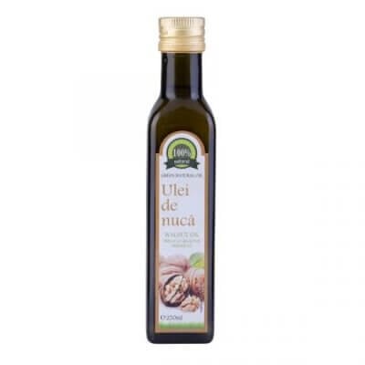 Ulei de nucă presat la rece pur nerafinat, 250 ml, Carmita Classic