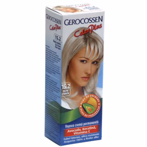 Vopsea Color Plus, nr. 15.2, Blond argintiu, 50 g, Gerocossen