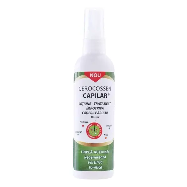 Capilar+ Loțiune Tratament împotriva Căderii Părului, 125 ml, Gerocossen