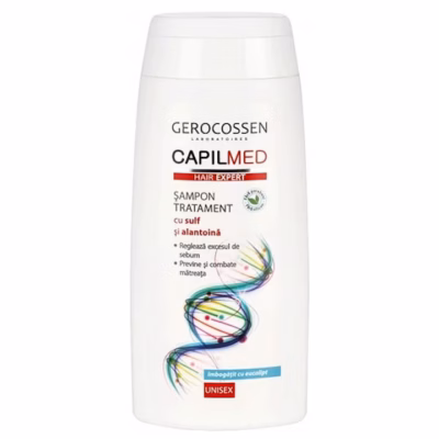 Capilmed Șampon tratament cu Sulf și Alantoină, 275 ml, Gerocossen