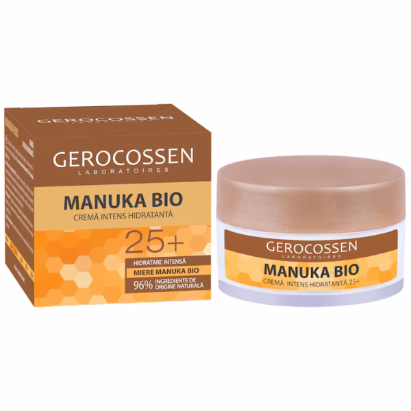 Cremă Intens Hidratantă 25+ Manuka Bio, 50 ml, Gerocossen