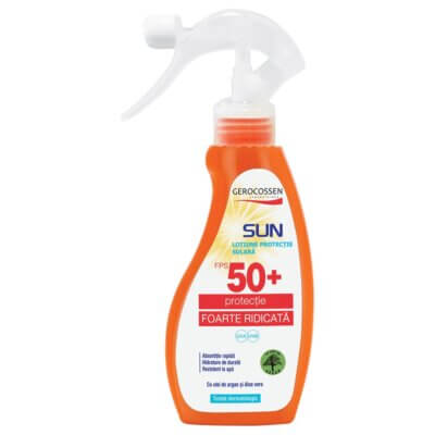 Spray cu protecție solară SPF 50+ Sun, 200 ml, Gerocossen