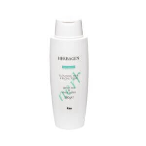 Lapte demachiant și tonic facial, 200 g, Herbagen