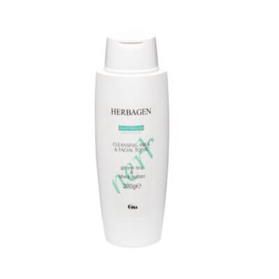 Lapte demachiant și tonic facial, 200 g, Herbagen