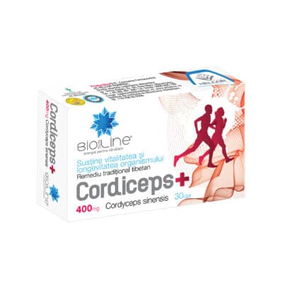 Cordiceps Plus, 30 comprimate, BioSunLine