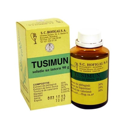Soluție Tusimun, 90 g, Hofigal