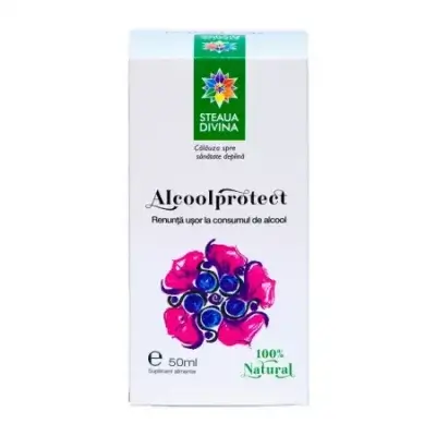 Alcoolprotect extract hidroalcoolic, 50 ml, Steaua Divina