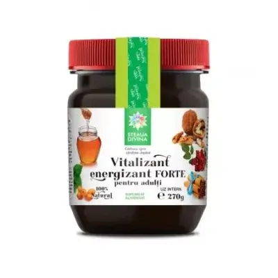 Vitalizant energizant forte pentru adulți, 270 g, Steaua Divina