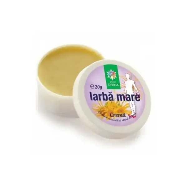 Cremă naturală cu iarbă mare, 20 g, Steaua Divină