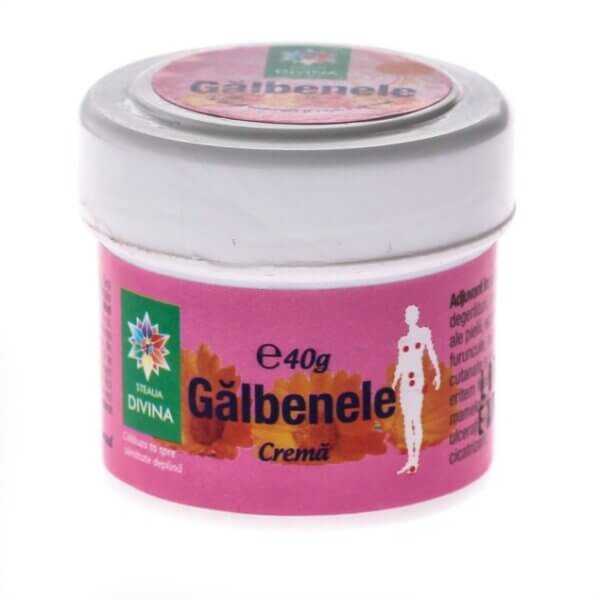 Cremă de gălbenele, 40 g, Steaua Divină