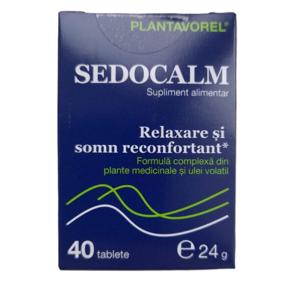 Sedocalm V, 40 comprimate, Plantavorel