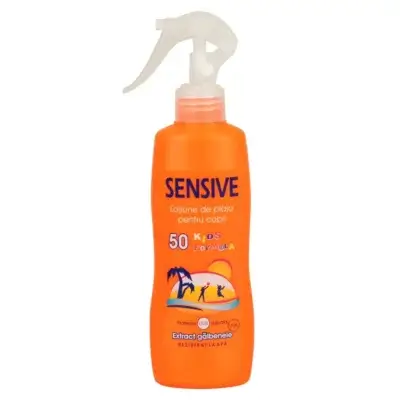 Loțiune spray SPF50 pentru copii, 250ml, Sensive