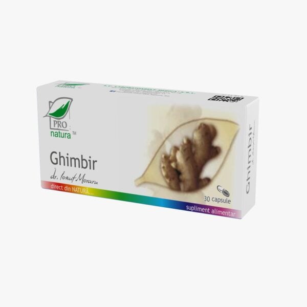 6420488006785 Ghimbir, 30cps, Pro Natura