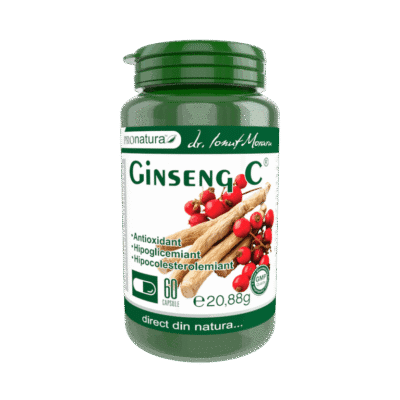 Ginseng C, 60 capsule, Pro Natura