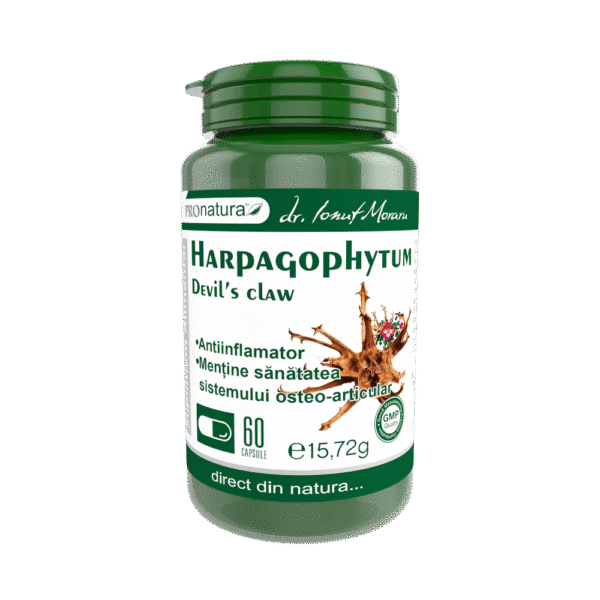 6420488010171 Harpagophytum – Gheara Diavolului, 60 capsule, Pro Natura