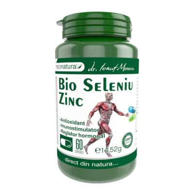 6420488011253 Bio Seleniu Zinc, 60 capsule, Pro Natura