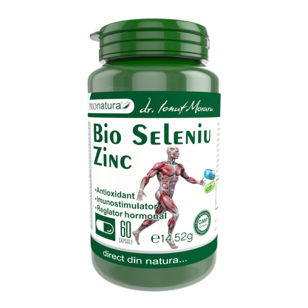 6420488011253 Bio Seleniu Zinc, 60 capsule, Pro Natura