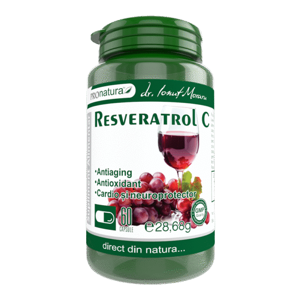 6420488013653 Resveratrol C, 60 capsule, Pro Natura
