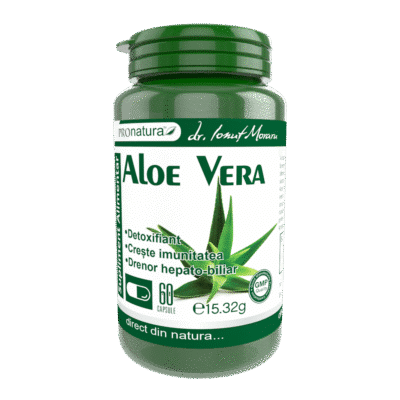 Aloe Vera, 60 capsule, Pro Natura