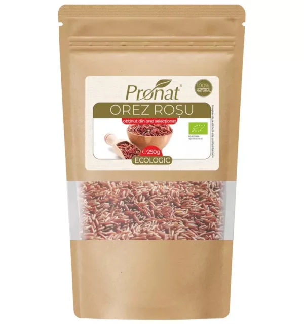 Orez rosu bio, 250g, Pronat