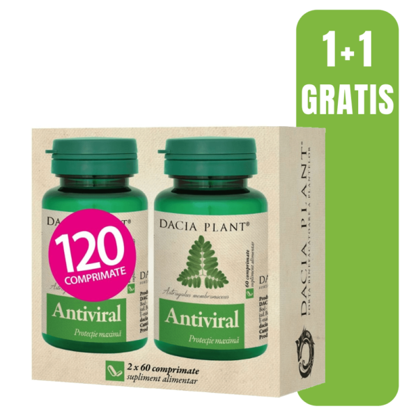 Antiviral, 120 tablete, Dacia Plant