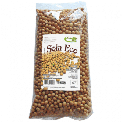 Soia boabe BIO, 500 g, Everbio