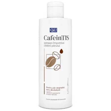 Șampon împotriva căderii părului CafeinTis Q4U, 250 ml, Tis Farmaceutic