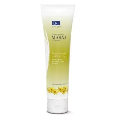 Cremă pentru masaj cu Arnica Q4U, 150 ml, Tis Farmaceutic