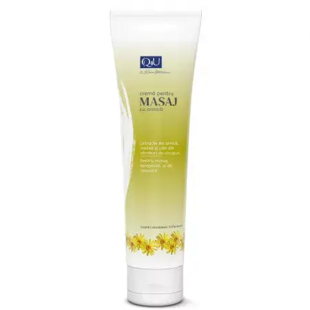 Cremă pentru masaj cu Arnica Q4U, 150 ml, Tis Farmaceutic