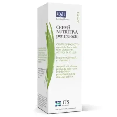 Cremă nutritivă pentru ochi Nutritis Q4U, 20 ml, Tis Farmaceutic