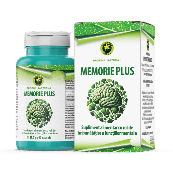 Memorie Plus, 300mg, 60 capsule, Hypericum
