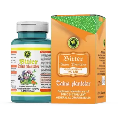 Bitter Taina Plantelor, 60 capsule, Hypericum