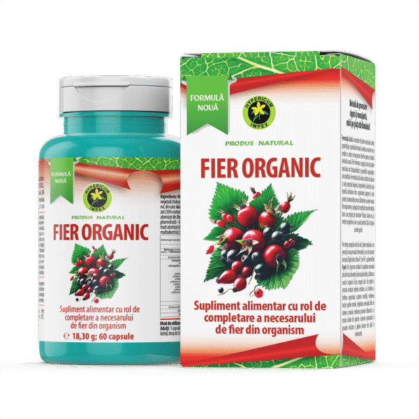 6422572000433 Fier organic, 230 mg, 60 capsule, Hypericum
