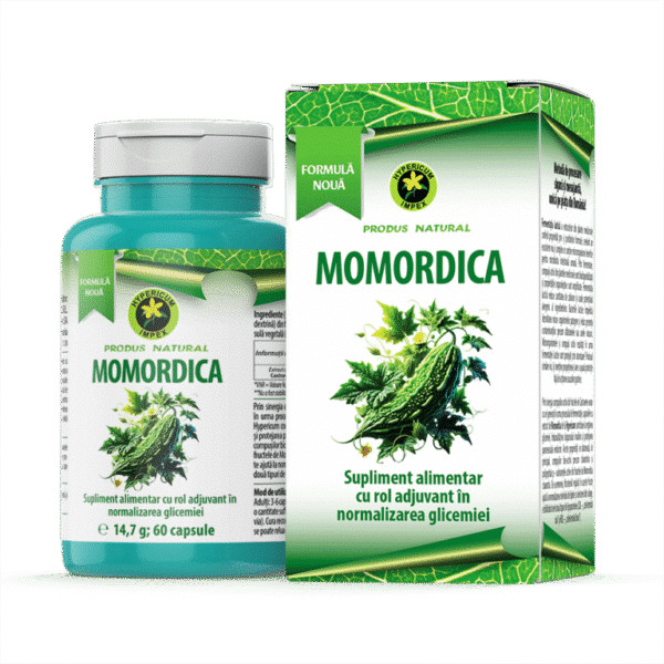 Momordica castravete amar, 60 capsule, Hypericum