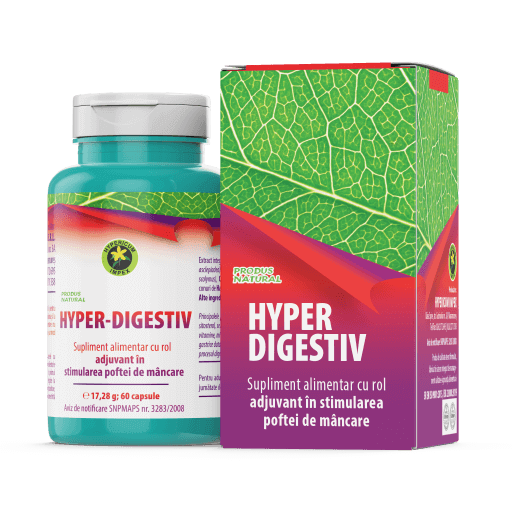 Hyper Digestiv, 60 capsule, Hypericum