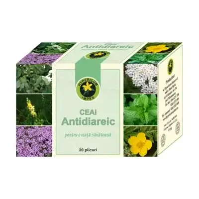 Ceai antidiareic, 20 plicuri, Hypericum